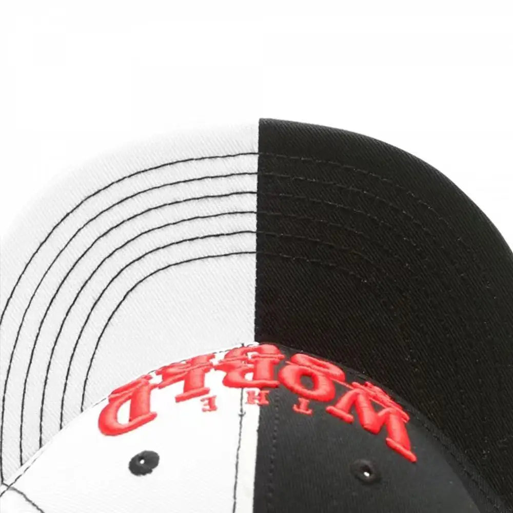 WORLD IS YOURS Hip-Hop Flat Brim Snapback Cap – Unisex Hip-Hop Snapback Cap SWANS