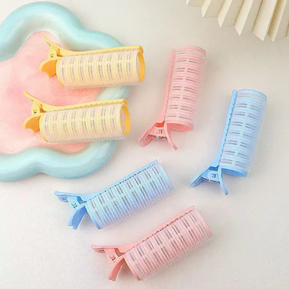 2PCS No-Heat Hair Volume Roller Clips for Fluffy Bangs Hair Styling Clip SWANS