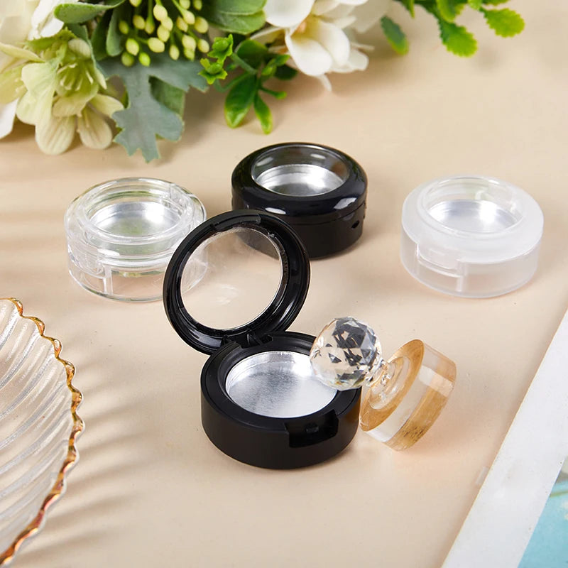 KuZHEN 26mm Magnetic Empty Eyeshadow Case & Pressing Tool Eyeshadow Storage Case SWANS