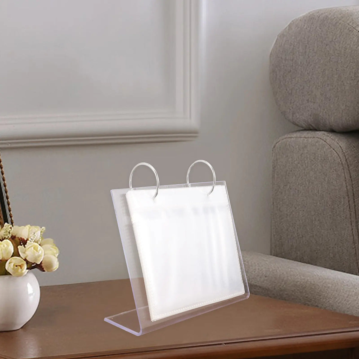 Transparent Acrylic Desktop Photo Album & Display Stand Desktop Photo Album SWANS Default Title