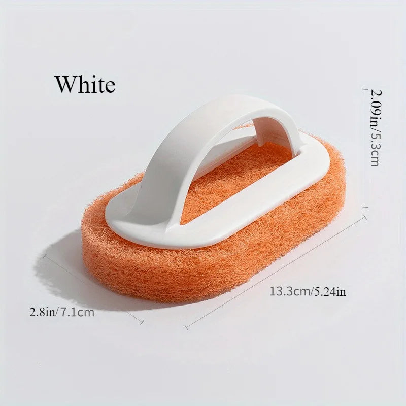 SWANS Multi-Surface Scrub Brush – Tile, Bathtub & Dish Multi-Surface Scrub Brush SWANS WHITE 1pc