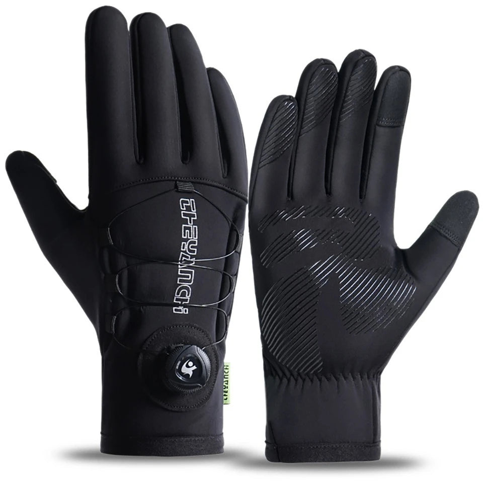 SWANS Winter Touchscreen Gloves – Windproof Waterproof Sport Winter Sport Gloves SWANS Black L