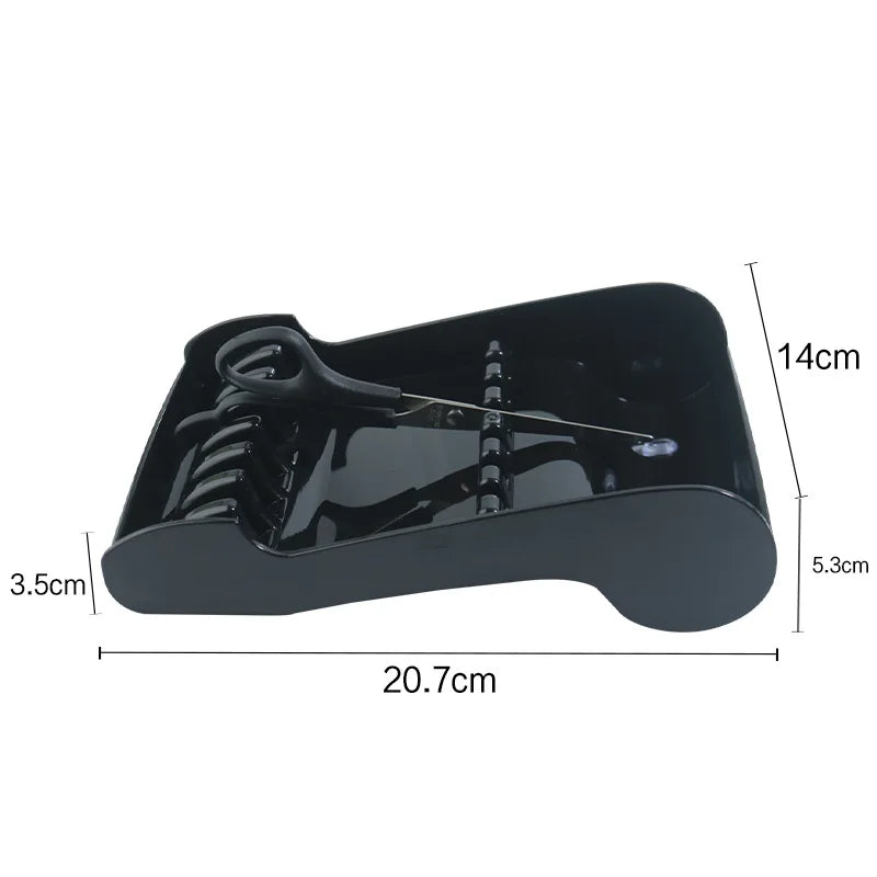 SWANS Professional Hairdressing Scissor Stand & Organizer Rack Scissor Stand Organizer SWANS black