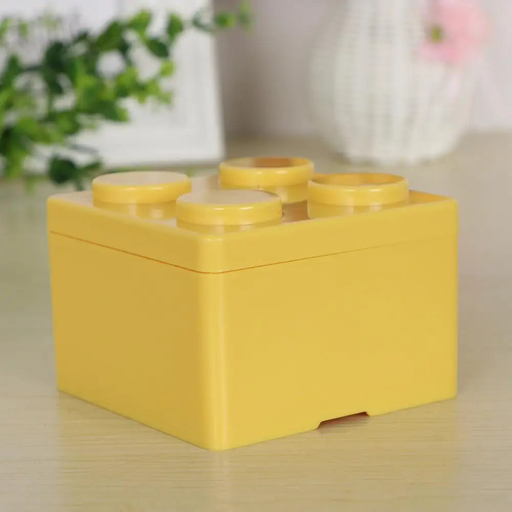 Stackable Building Block Desktop Organizer – Plastic Storage Box Desktop Storage Organizer SWANS