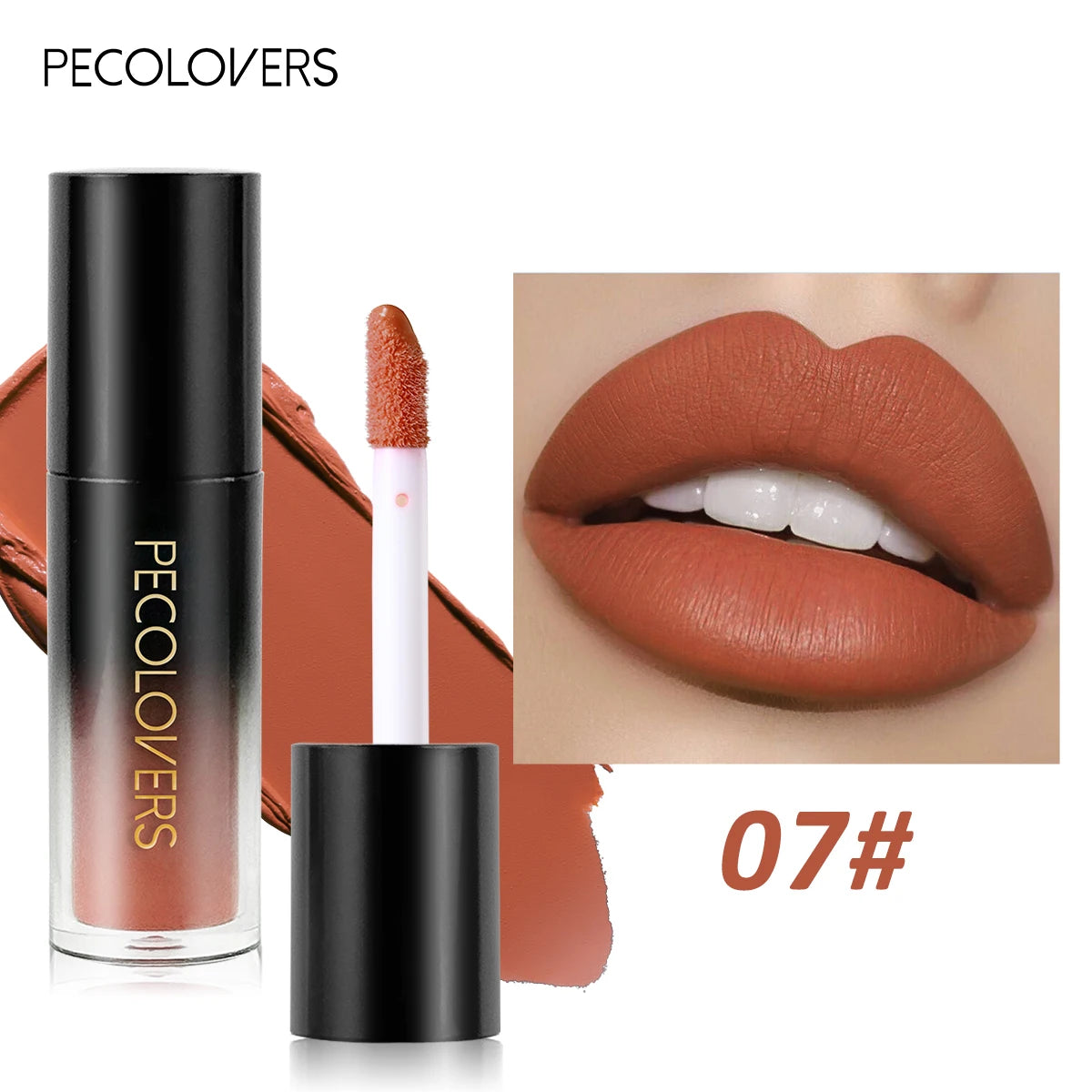 SWANS Waterproof Liquid Lipstick – Creamy & Long-Lasting Liquid Lipstick SWANS 07