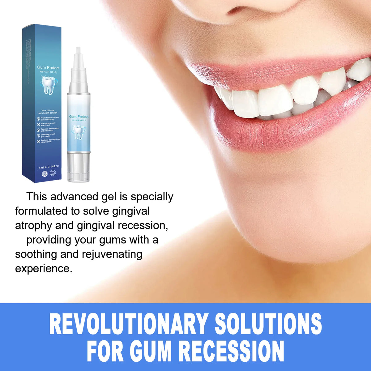 SWANS Tooth Repairing Gel – Gum Care & Teeth Whitening Pen Oral Care Gel SWANS