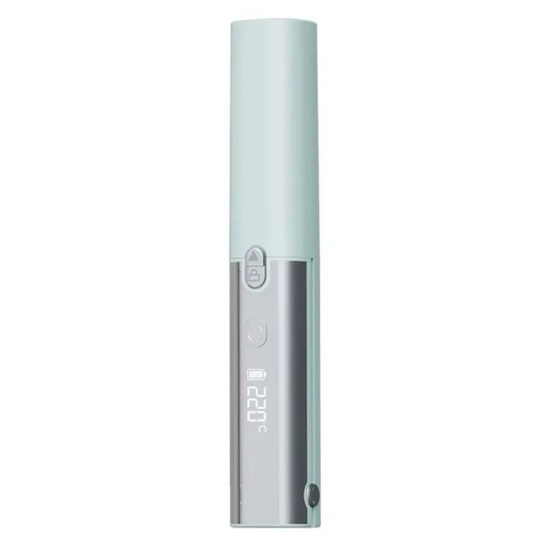 SWANS Wireless Mini Hair Straightener & Curler | USB Rechargeable Hair Straightener Curler SWANS Blue USB Type-C
