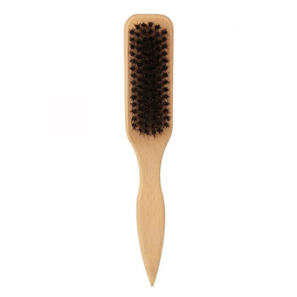 SWANS Wood Boar Bristle Hair Brush – Backcombing & Slick Back Boar Bristle Hair Brush SWANS 1pc