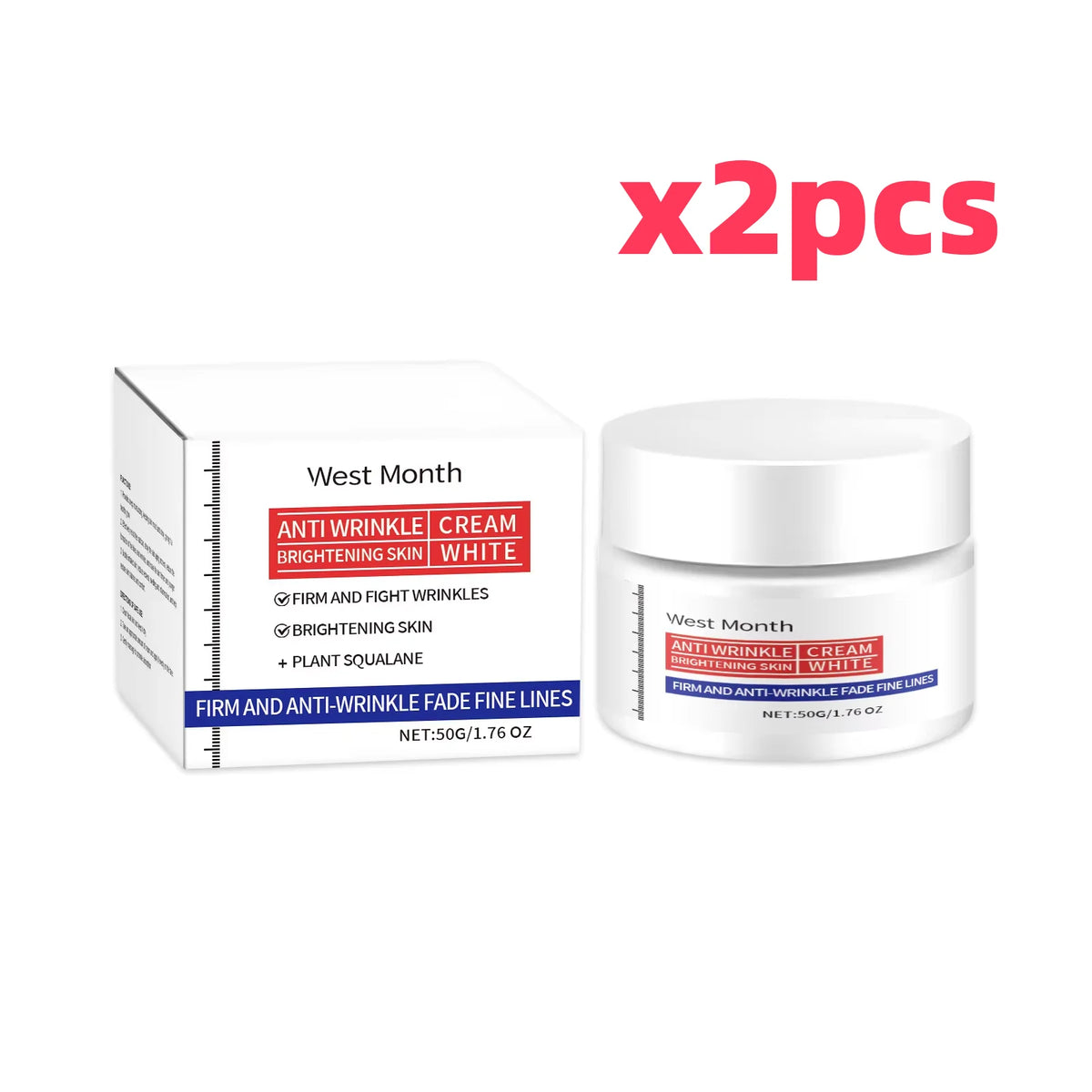 WEST MONTH Brightening Face Cream – Moisturizing & Firming 50g Brightening Face Cream SWANS 100g boxed