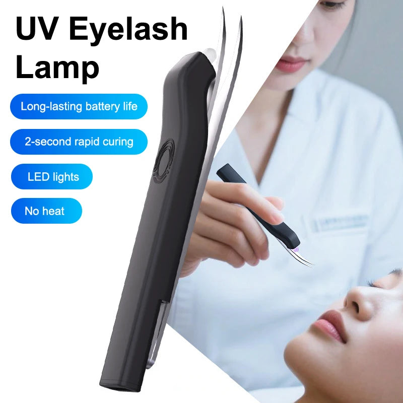 YOVIP Cordless Mini Lash Extension UV Gel Curing Lamp Lash Extension Lamp SWANS