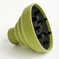 SWANS Silicone Universal Hair Curl Diffuser Disk for Blow Dryer Hair Diffuser Attachment SWANS 1pcs green