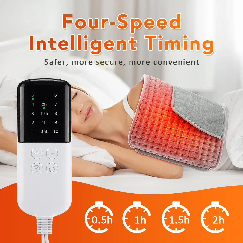 Electric Heated Waist Belt – 10-Level Thermal Pad & Hand Warmer Heated Waist Belt SWANS