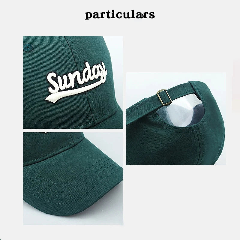 FAITOLAGI Solid Baseball Cap – Unisex Adjustable Cotton Hat Baseball Cap SWANS