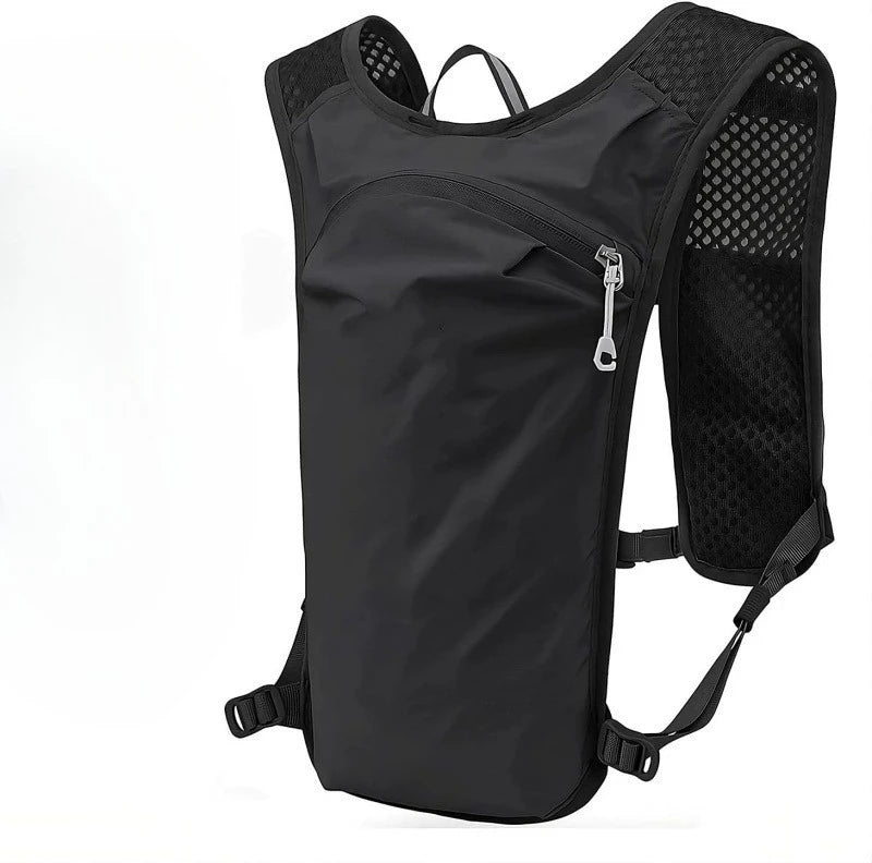 Lightweight Hydration Vest Backpack – Running, Hiking & Cycling Hydration Vest Backpack SWANS black