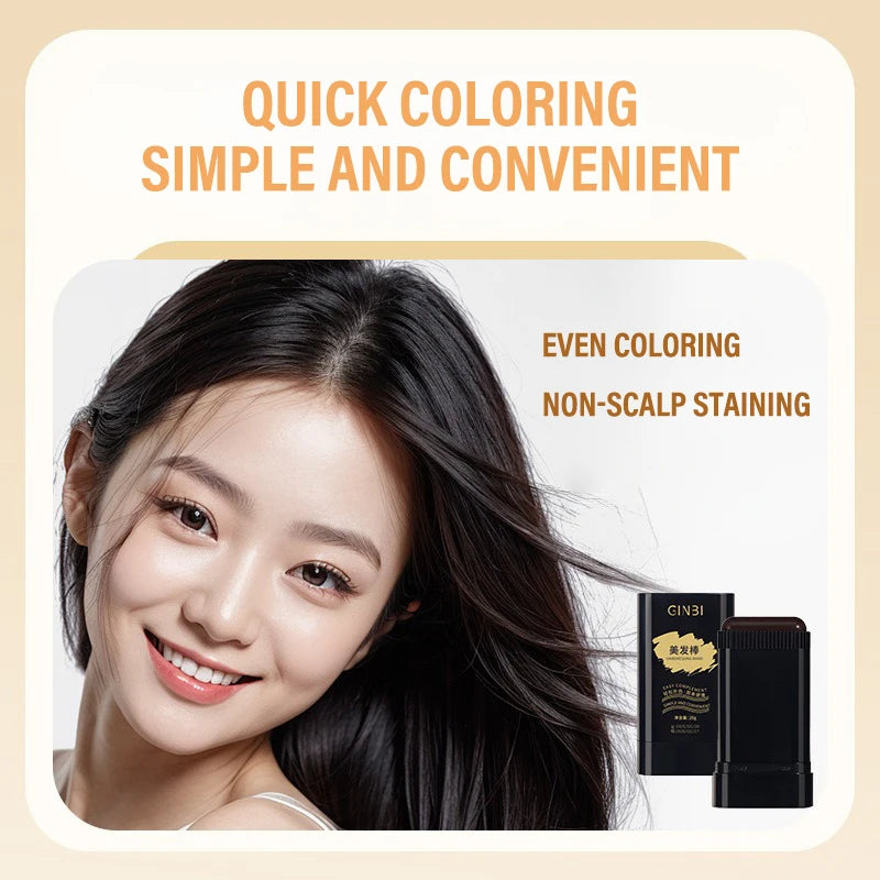 Comb Hair Color Stick – Instant Root Touch-Up, Non-Greasy Hair Color Stick SWANS