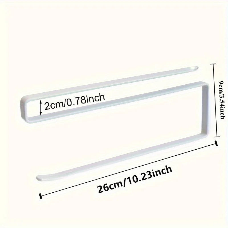 SWANS No-Drill Kitchen Paper Roll Holder – Stainless Steel Kitchen Roll Holder SWANS