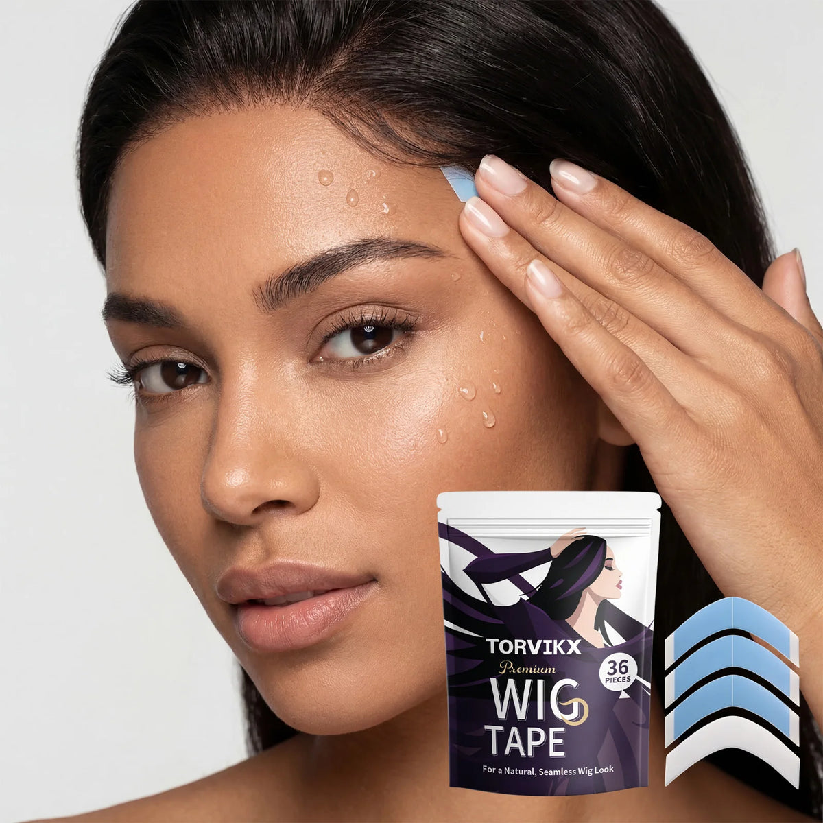 Invisible Strong Hold Wig Adhesive Tape – 36 Pcs Pack Wig Adhesive Tape SWANS