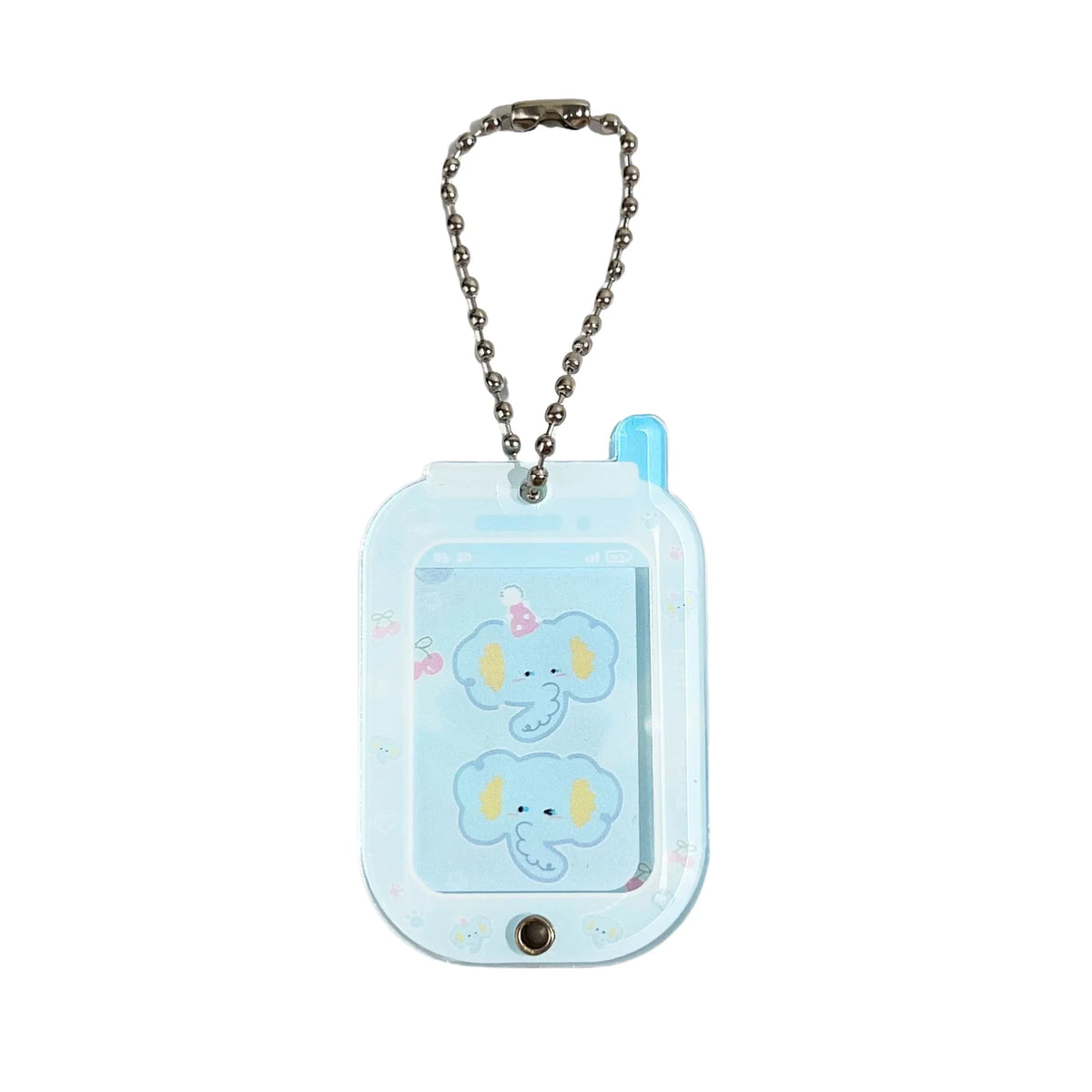 Acrylic Photo Frame Keychain – 1-Inch Photocard Holder Photo Frame Keychain SWANS
