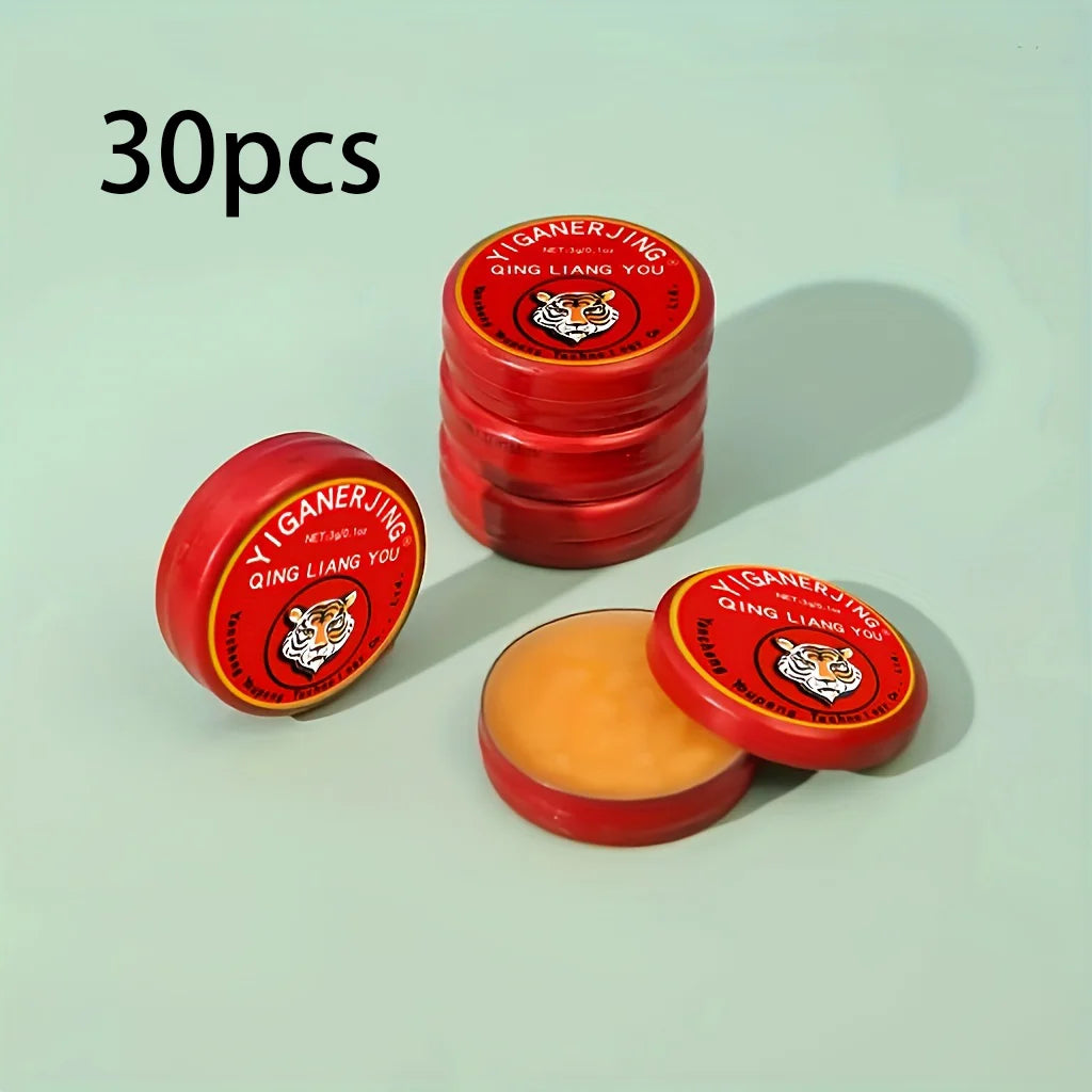 YIGANERJING Cooling Cream Portable Refreshing Balm 10/20/30 Pack Cooling Topical Cream SWANS 30pcs United States