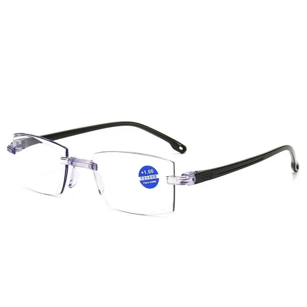 KLASSNUM Rimless Blue Light Blocking Reading Glasses Unisex Reading Glasses SWANS