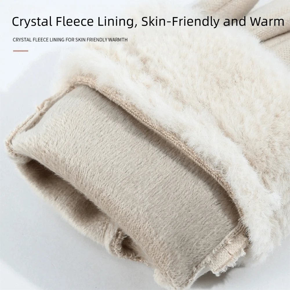 Fleece Lined Touchscreen Winter Gloves – Windproof & Warm Winter Touchscreen Gloves SWANS