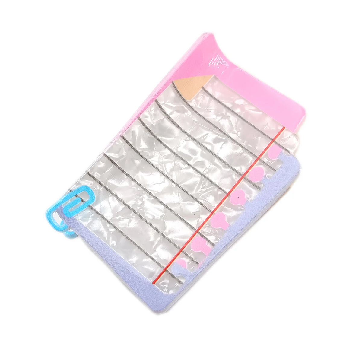 Acrylic Smiley Face Book Hair Claw Clip – Cute Back-to-School Hair Claw Clip SWANS