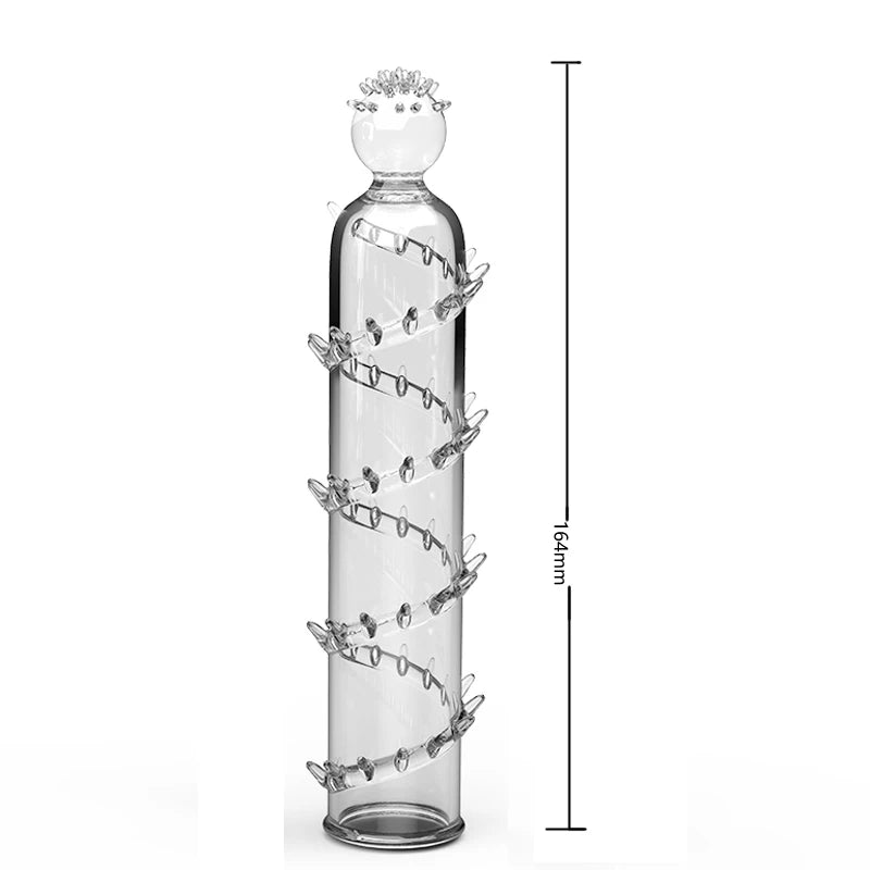 Textured Penis Sleeve TPE G-Spot Stimulating Intimacy Enhancer Intimacy Sleeve SWANS XWT