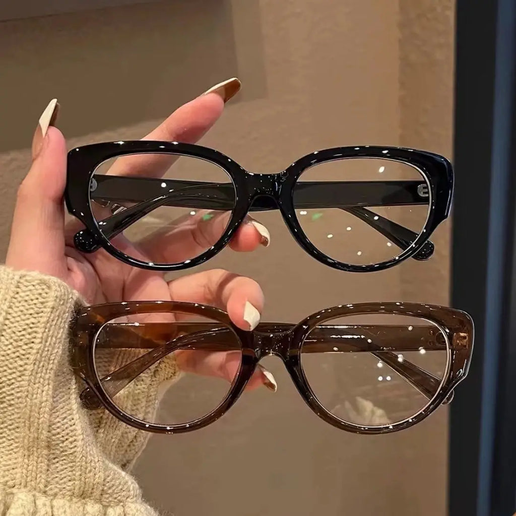 Cat's Eye Blue Light Blocking Glasses – Vintage Women's Frames Blue Light Glasses SWANS