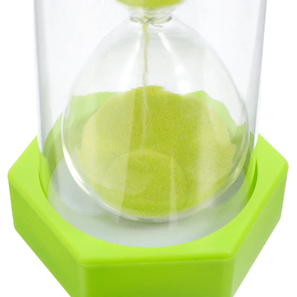 Hexagon Sand Timer 2-Min Hourglass – Kitchen & Classroom Sand Hourglass Timer SWANS