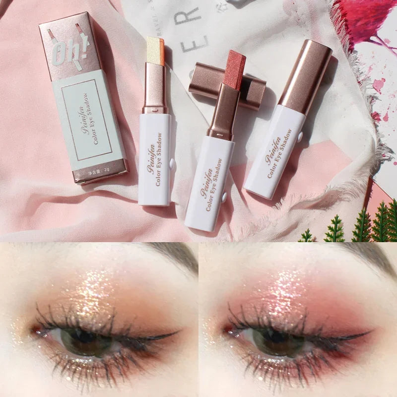 Double Color Eyeshadow Stick – Glitter, Shimmer & Matte Eyeshadow Stick SWANS