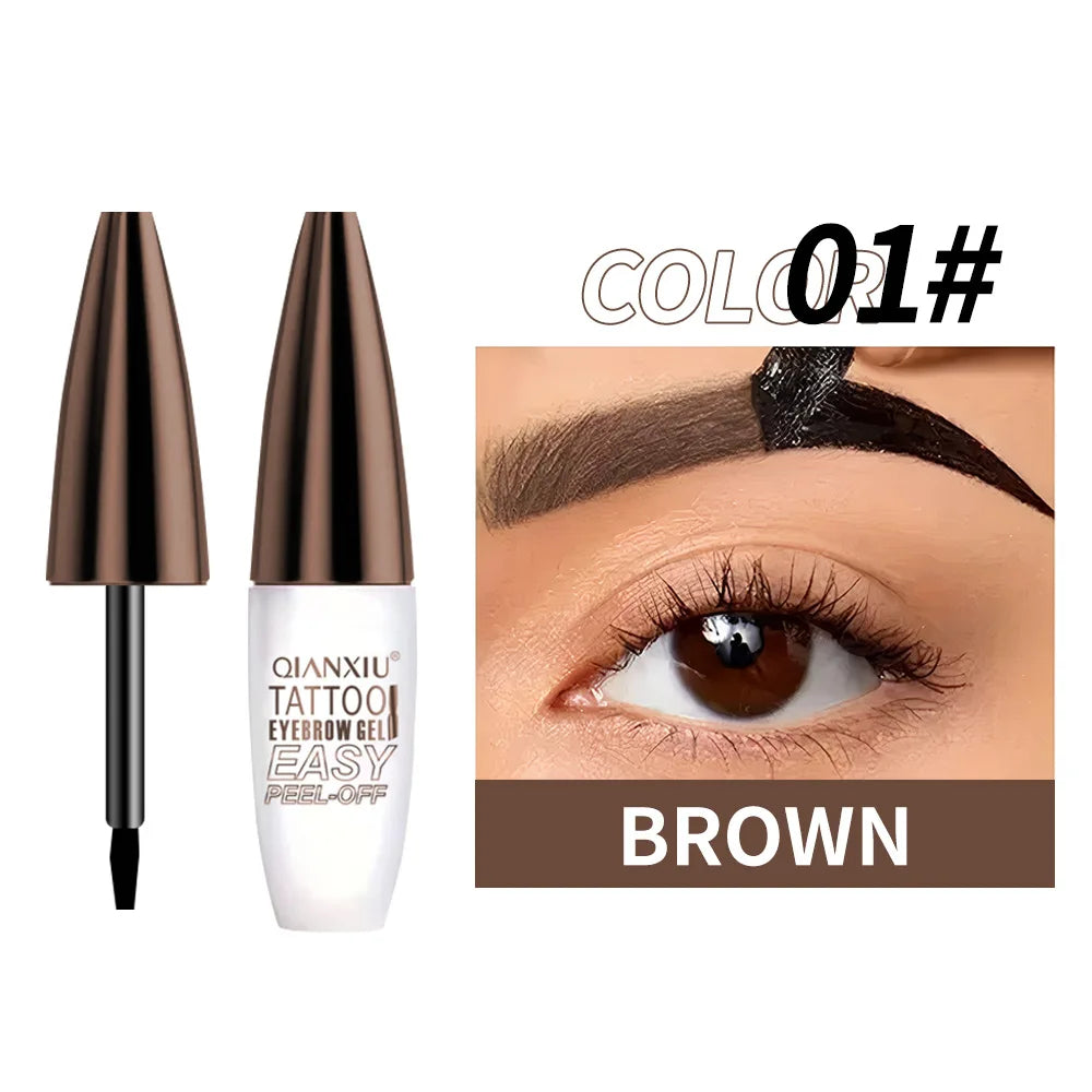 Waterproof Semi-Permanent Eyebrow Tattoo Gel – 3-Day Wear Eyebrow Tattoo Gel SWANS Q323-01 10g