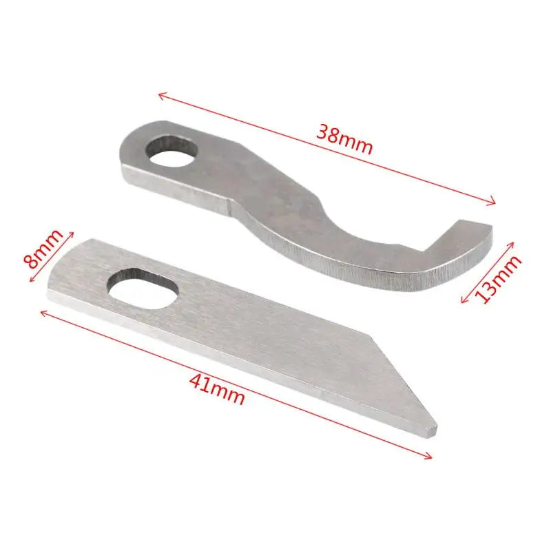 Sewing Machine Knife Kit TF123/TF122 – Singer 14N654 & Brother Sewing Machine Blade Kit SWANS 2pcs