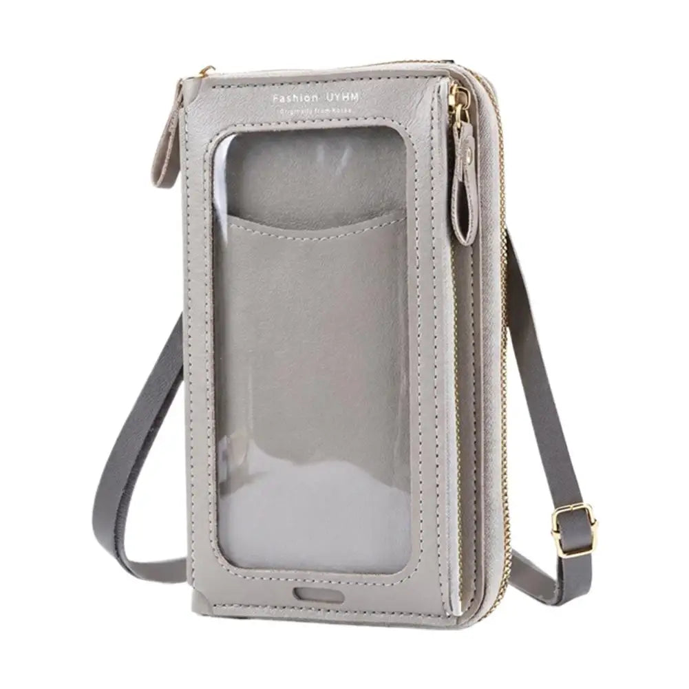 Women's Touchscreen Crossbody Phone Bag – Anti-Theft Mini Wallet Crossbody Phone Bag SWANS E