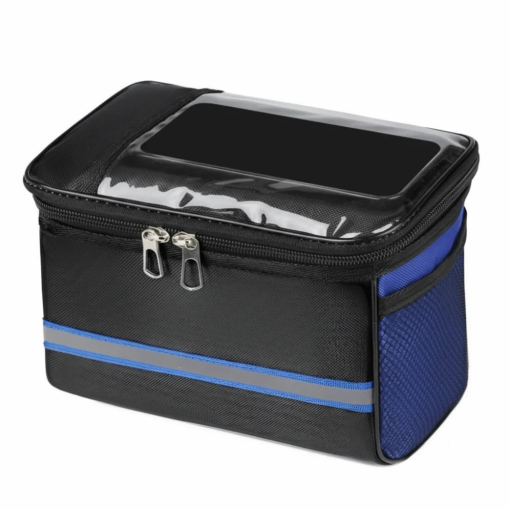 Waterproof Bike Handlebar Bag – Large Capacity Front Tube Bag Bicycle Handlebar Bag SWANS