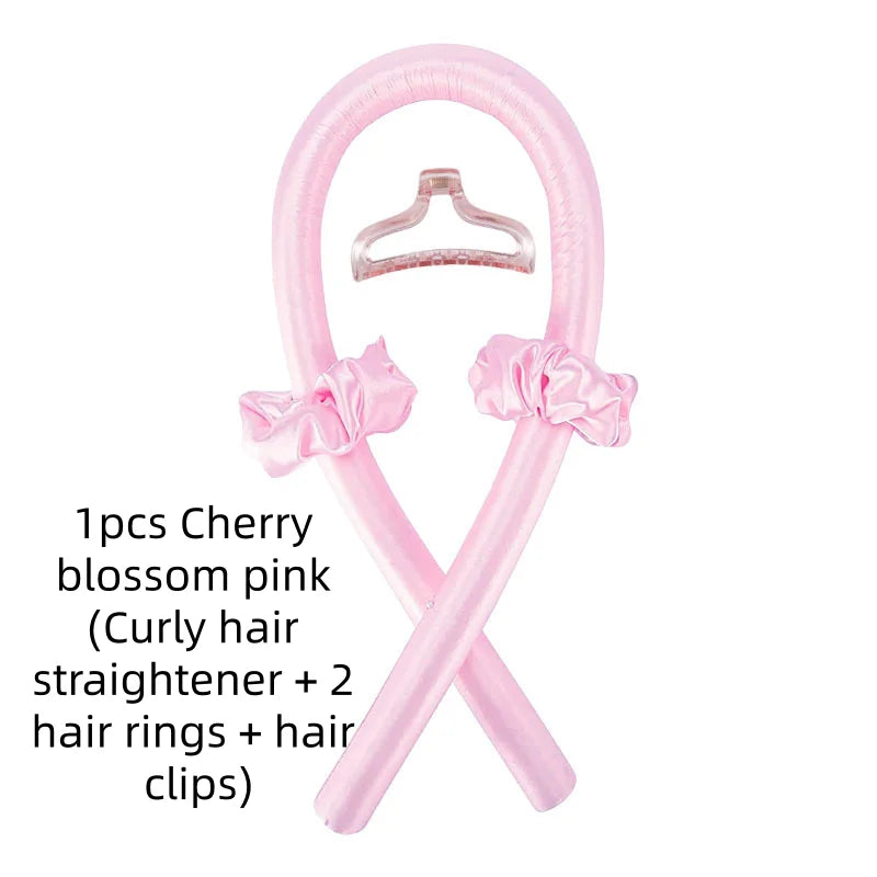 Foam No-Heat Sleeping Hair Curlers – Big Wave Styler 1/3/5pc Hair Curl Styler SWANS 1pcs sakura pink