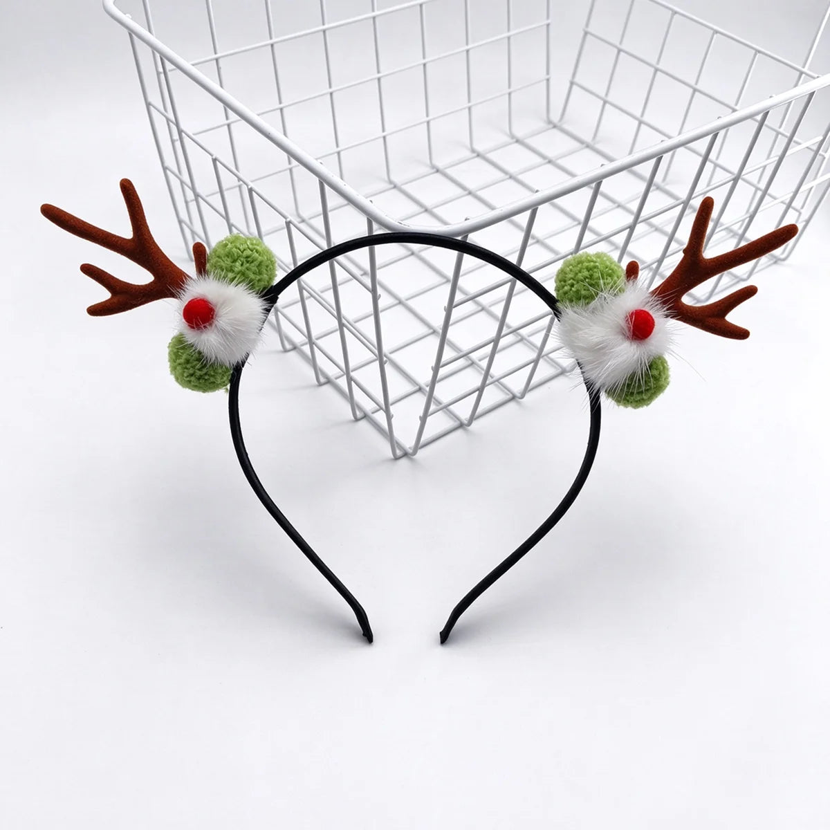 Christmas Reindeer Antler Headband for Kids & Adults Festive Headband SWANS 1 pc 01