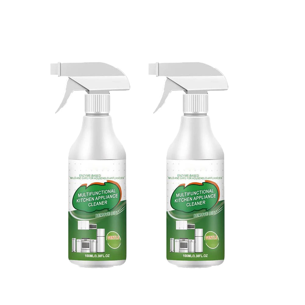 Kitchen Foam Spray Grease Remover – Oven, Stove & Range Hood Kitchen Foam Cleaner SWANS 2pcs