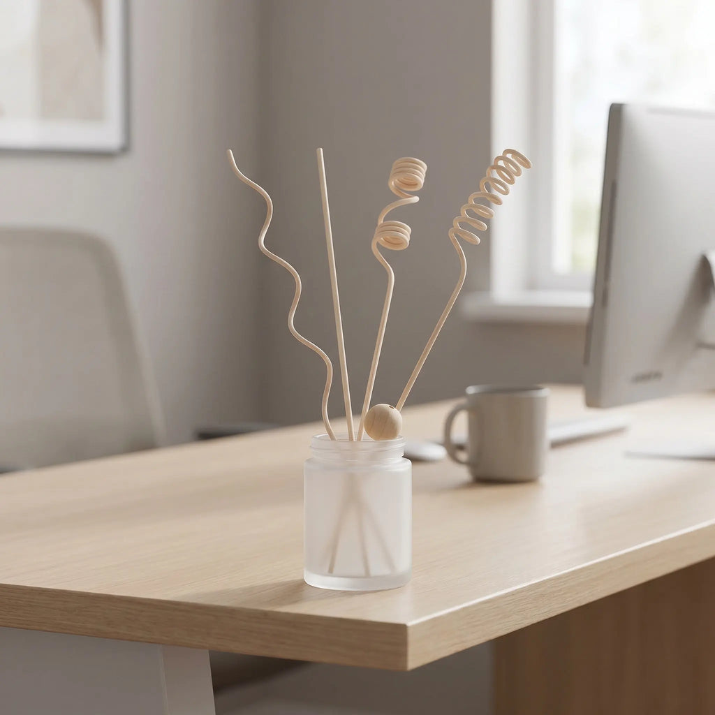25-Pack Rattan Reed Diffuser Sticks – Aromatherapy Replacement Reed Diffuser Sticks SWANS