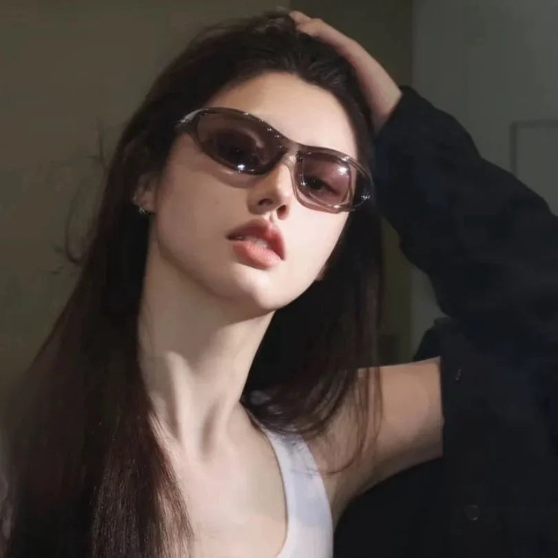 Y2K Cat Eye Sunglasses UV400 – Punk & Hip Hop Style Shades Fashion Sunglasses SWANS