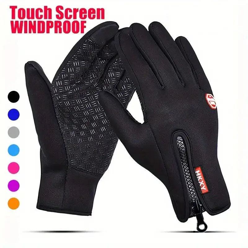 Thermal Touchscreen Winter Gloves – Driving, Cycling, Running Winter Sport Gloves SWANS