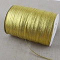 3mm Glitter Satin Ribbon 20 Yards – DIY Crafts & Gift Wrap Craft Ribbon SWANS Gold-20yards