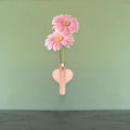 ROSENICE Heart Shaped Wall Vase – Iron Rose Gold Flower Decor Wall Flower Vase SWANS Default Title