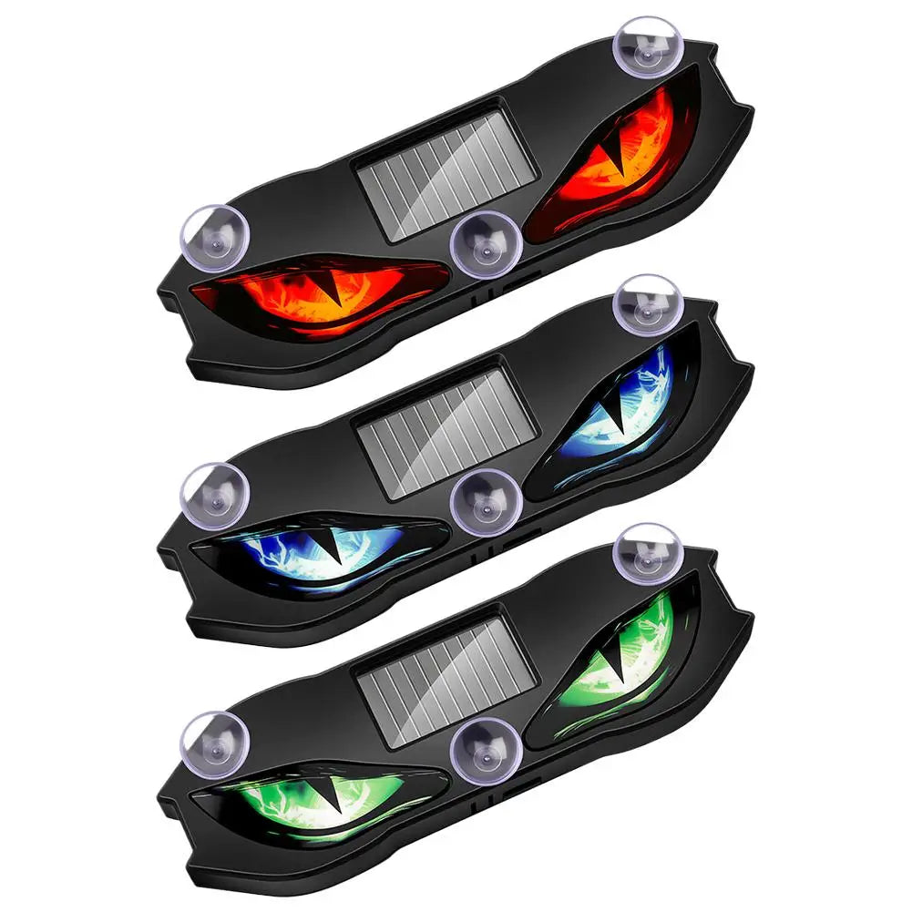 Solar Devil Eye Car Neon Light – Wireless Atmosphere Lamp Car Atmosphere Light SWANS