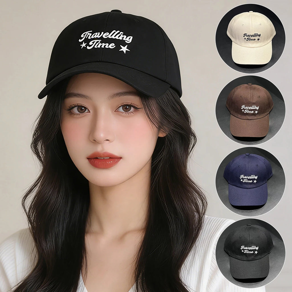 Women's Embroidery Letter Baseball Cap – Adjustable Sun Visor Women's Baseball Cap SWANS