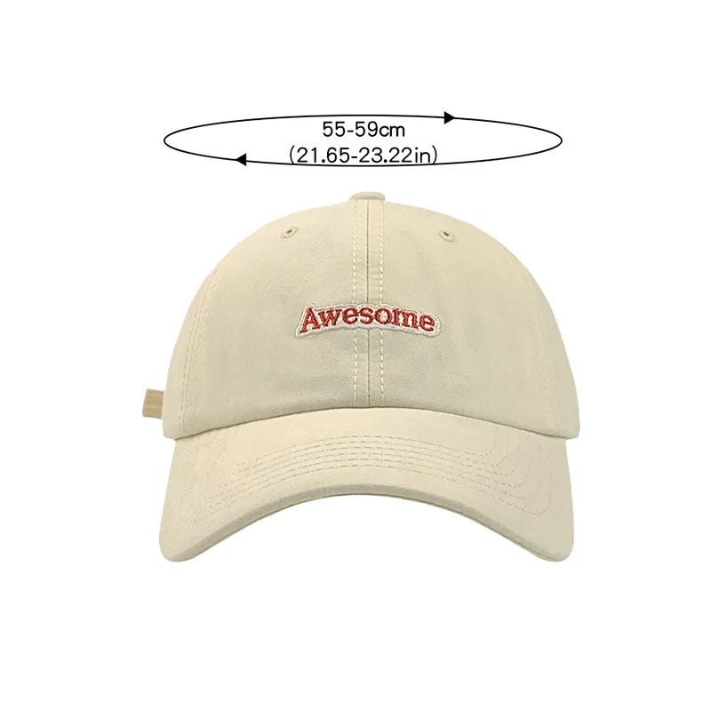 Candy Color Women's Baseball Cap – Letter Embroidery Snapback Baseball Cap SWANS
