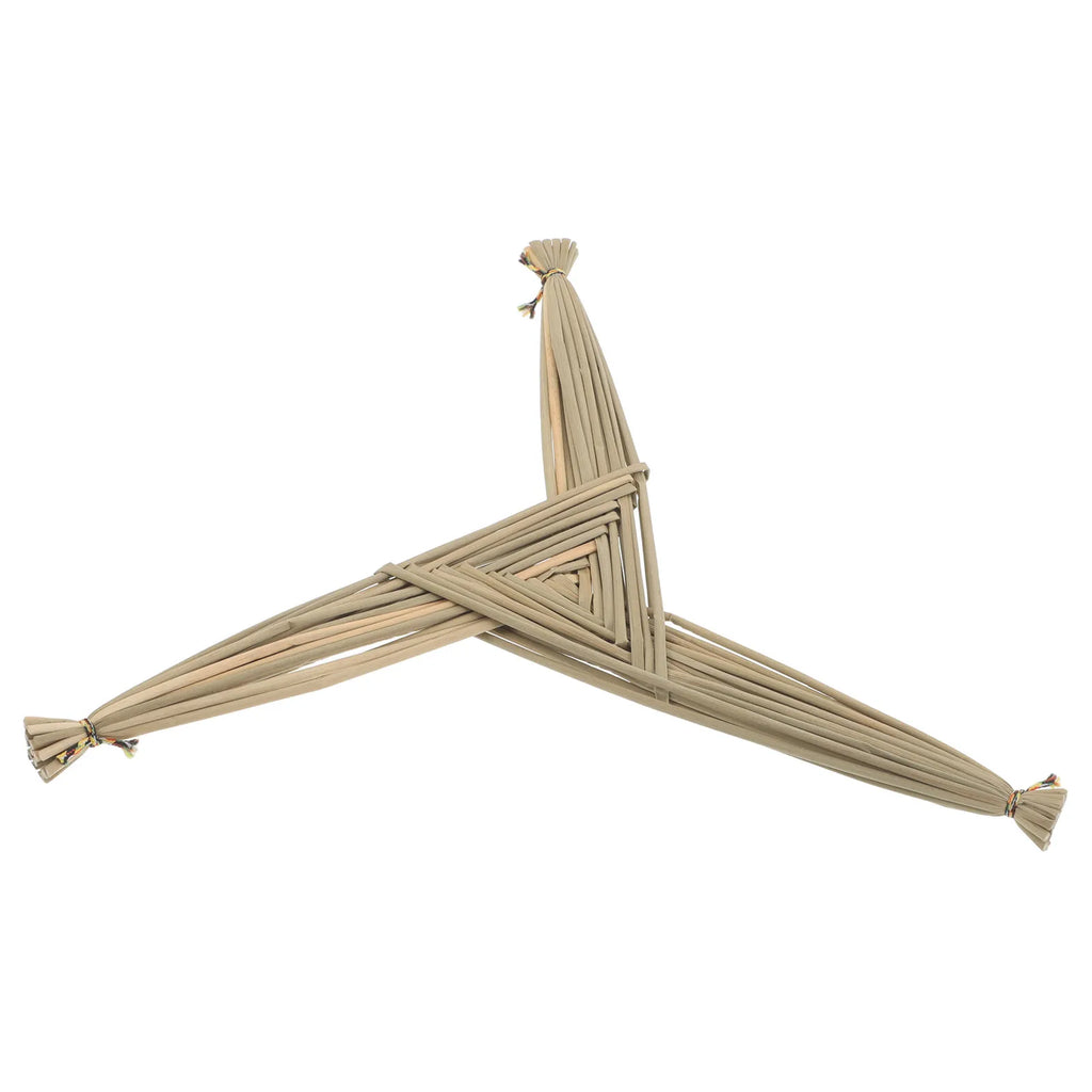 St Brigid's Handwoven Rush Wall Hanging – Irish Blessing Décor Irish Wall Hanging SWANS