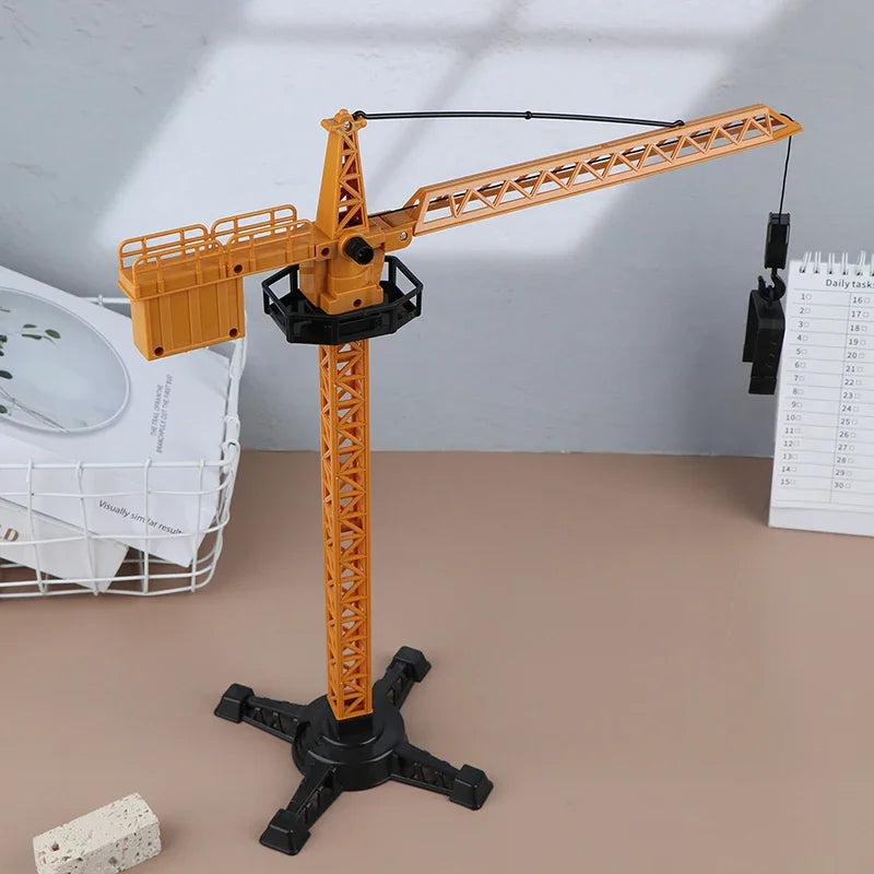Engineering Tower Crane Model Toy 1:12 Scale – Kids Gift Construction Model Toy SWANS