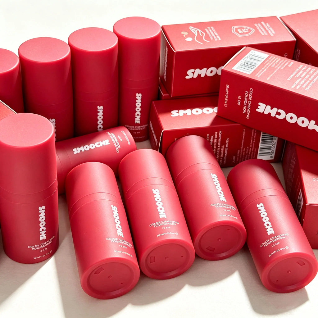 Smooche Color Changing Liquid Foundation – Glycerin & Vitamin E Liquid Foundation SWANS