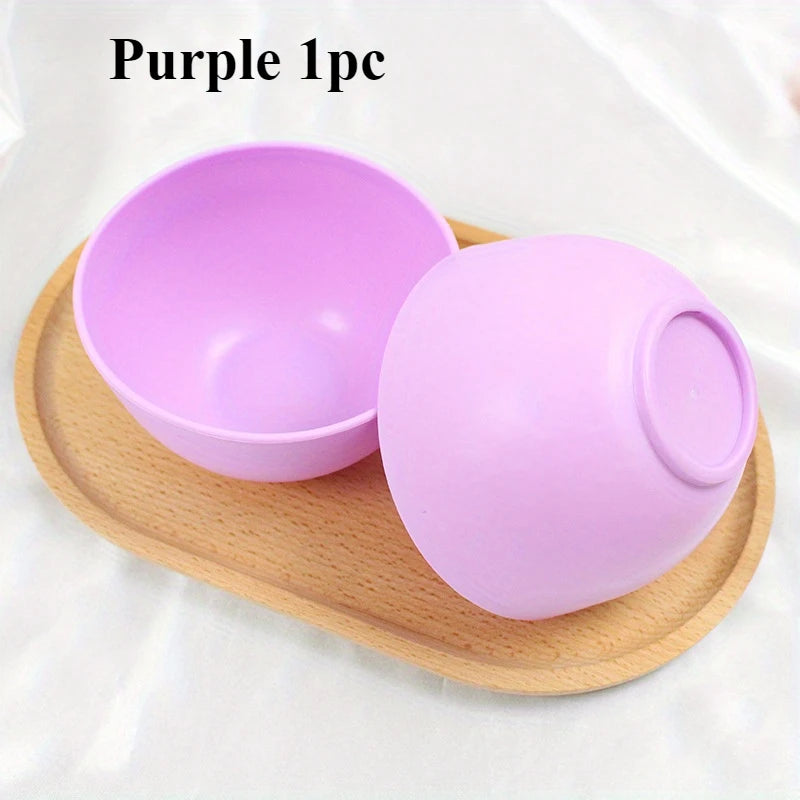 SWANS Silicone Mixing Bowl for Facial Masks & Skincare Skincare Mixing Bowl SWANS Purple 1pc