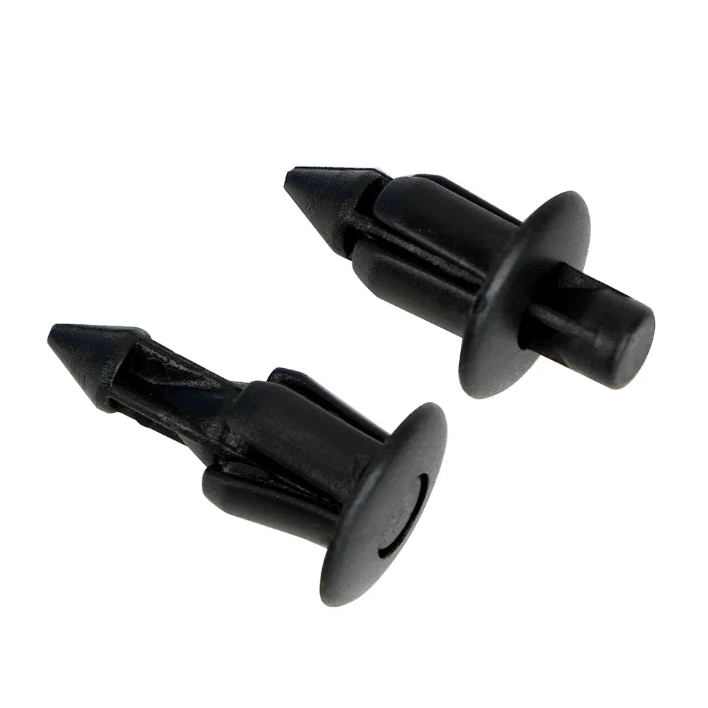50-Pack 7mm Plastic Door Trim Panel Clips – Universal Car Fit Automotive Trim Clips SWANS